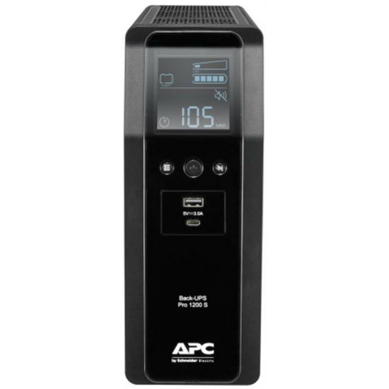 Джерело безперебійного живлення APC Back-UPS Pro 1200VA, USB, 6хС13 (BR1200SI)