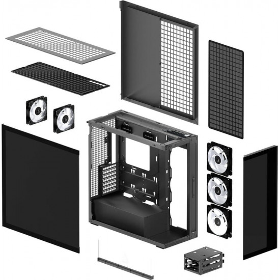 Корпус Arctic Xtender Black (ACPCC00018A)