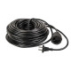 Подовжувач PowerPlant JY-3021/50 (PPEA16M500S1) 1 розетка, 50 м, чорний