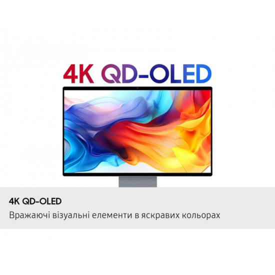 Монітор Samsung 32" Smart M9 (LS32FM902SZXUA) QD-OLED Black 165Hz