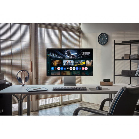 Монітор Samsung 32" Smart M9 (LS32FM902SZXUA) QD-OLED Black 165Hz