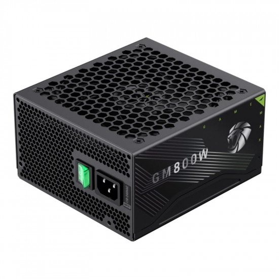 Блок живлення GameMax GM 800B Fully-modular New 800W Black