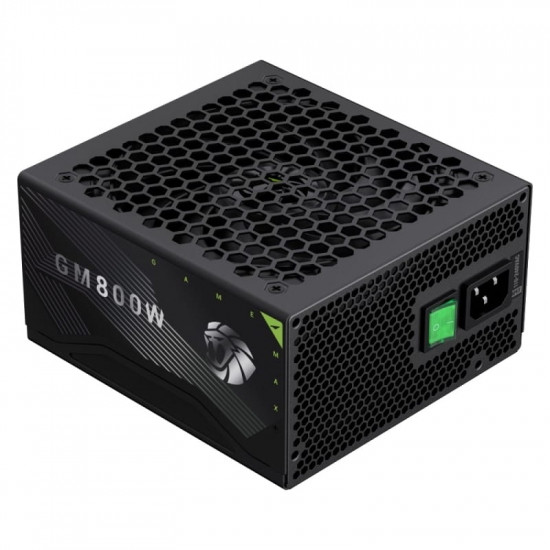 Блок живлення GameMax GM 800B Fully-modular New 800W Black