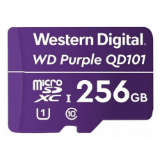 Карта пам`ятi MicroSDHC 256GB UHS-I Class 10 WD Purple QD101 (WDD256G1P0C)