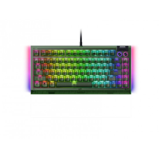 Клавіатура Razer BlackWidow V4 75% Phantom Green (RZ03-05003300-R3M1)