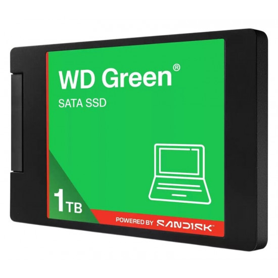 Накопичувач SSD 1TB WD Green 2.5 SATAIII 3D NAND (WDS100T5G0A-00CPT0)