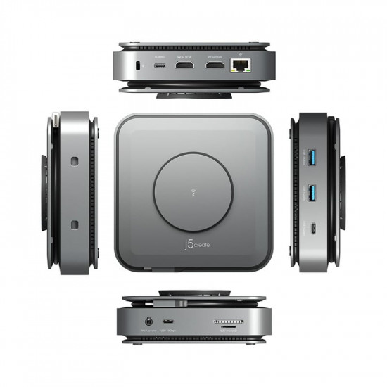 Док-станція J5create USB-C 12-в-1 (JCD3199-N)