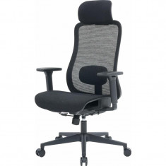 Крісло офісне Officepro Wave OC670-B-B-B Black