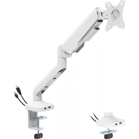Кріплення настільне для монітора Officepro 17-40" White (MA451W)