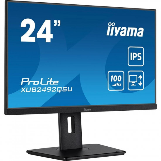 Монітор Iiyama 23.8" ProLite XUB2492QSU-B1 IPS Black 100Hz