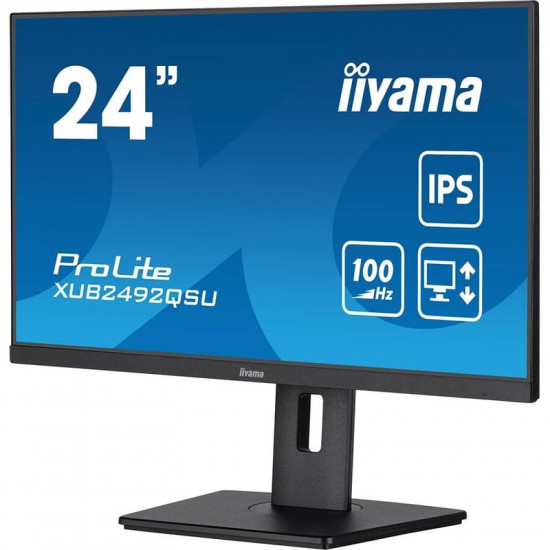 Монітор Iiyama 23.8" ProLite XUB2492QSU-B1 IPS Black 100Hz