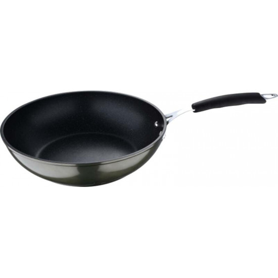 Сковорода WOK Bergner Midnight 28 см (BG-30129-GR)