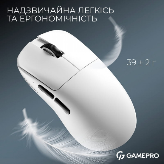 Миша бездротова Gamepro Asgard Odin White (GM035W)