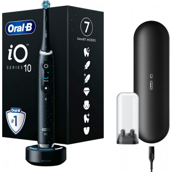 Зубна електрощітка Braun Oral-B iO Series 10 iOM10.1B4.2AD Black