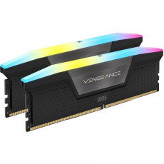 Модуль пам`ятi DDR5 2x48GB/7200 Corsair Vengeance RGB Black (CMH96GX5M2B7200C40)