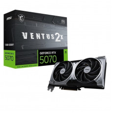 Відеокарта GF RTX 5070 12GB GDDR7 Ventus 2X OC MSI (GeForce RTX 5070 12G VENTUS 2X OC)