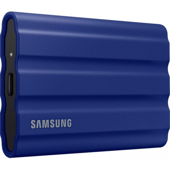 Накопичувач зовнішній SSD 1TB Samsung T7 Shield Blue (MU-PE1T0R/EU)