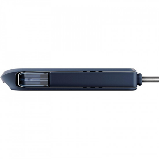 Флеш-накопичувач USB 128GB Type-C/Lightning SanDisk Phone Drive for iPhone Metallic Sky (SDIXD0N-128G-GN6NE)