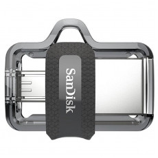 Флеш-накопичувач USB3.0 256GB OTG SanDisk Ultra Dual Black (SDDD3-256G-G46)