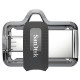 Флеш-накопичувач USB3.0 256GB OTG SanDisk Ultra Dual Black (SDDD3-256G-G46)