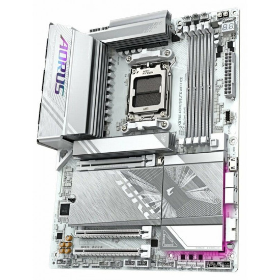 Материнська плата Gigabyte X870E Aorus Elite WiFi7 Ice Socket AM5