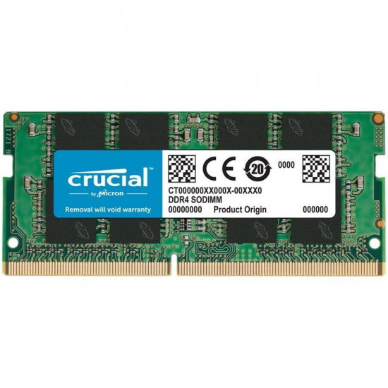 Модуль пам`ятi SO-DIMM DDR4 16GB/3200 Crucial OEM (CT16G4SFRA32AT)