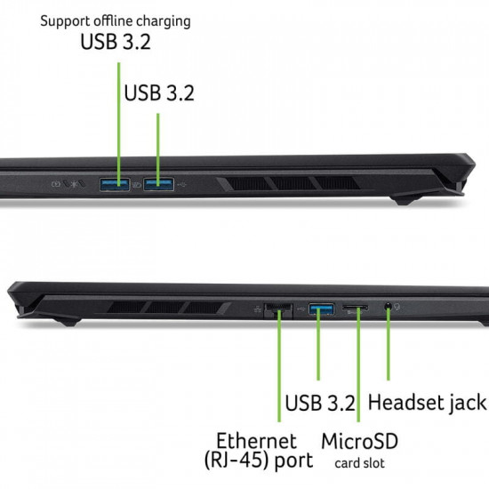 Ноутбук Acer Nitro V 16S ANV16S-71 (NH.U27EU.003) Black