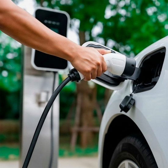 Кабель EnerGenie для заряджання електромобіля Type 2,16А, 1-фазний (EV-T2MF-3.7KW-4M)