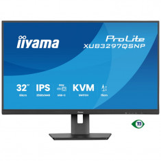 Монітор Iiyama 31.5" ProLite XUB3297QSNP-B1 IPS Black 100Hz