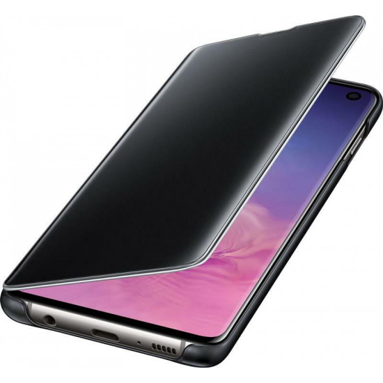 Чохол-книжка Samsung Clear View Cover для Samsung Galaxy S10 SM-G973 Black (EF-ZG973CBEGRU)