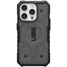 Чохол-накладка Urban Armor Gear Pathfinder Magsafe для Apple iPhone 15 Pro Silver (114281113333)