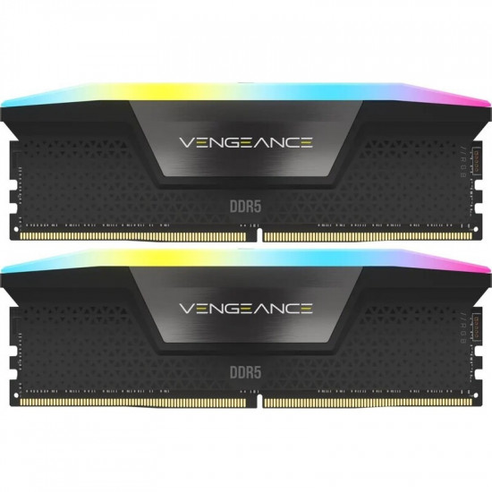 Модуль пам`ятi DDR5 2x48GB/6800 Corsair Vengeance RGB Black (CMH96GX5M2B6800C34)
