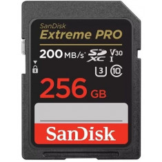 Карта пам`яті SDXC 256GB UHS-I/U3 Class 10 SanDisk Extreme Pro V30 R200/W140MB/s 4K (SDSDXXD-256G-GN4IN)