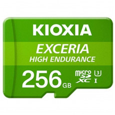 Карта пам`яті MicroSDHC 256GB UHS-1 Class 10 Kioxia Exceria High Endurance (LMHE1G256GG2)