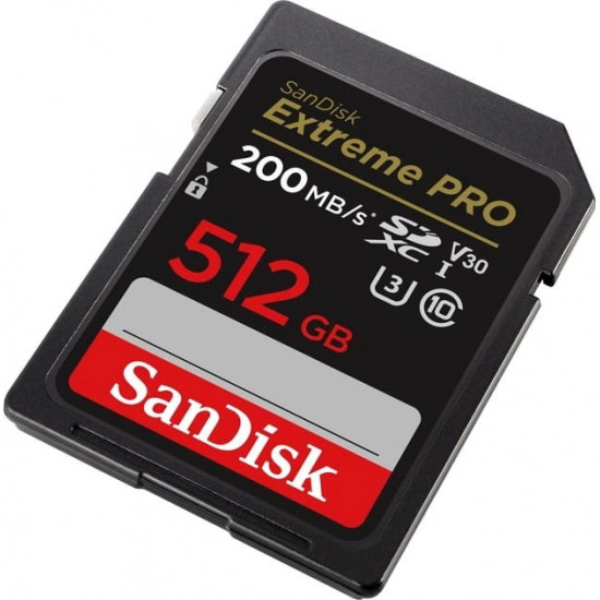 Карта пам`ятi SDXC 512GB UHS-I U3 R200/W140MB/s SanDisk Extreme Pro (SDSDXXD-512G-GN4IN)