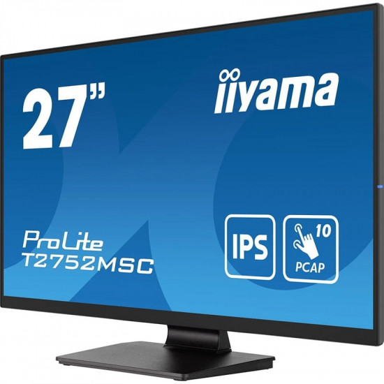 Монітор Iiyama 27" ProLite T2752MSC-B1 IPS Black