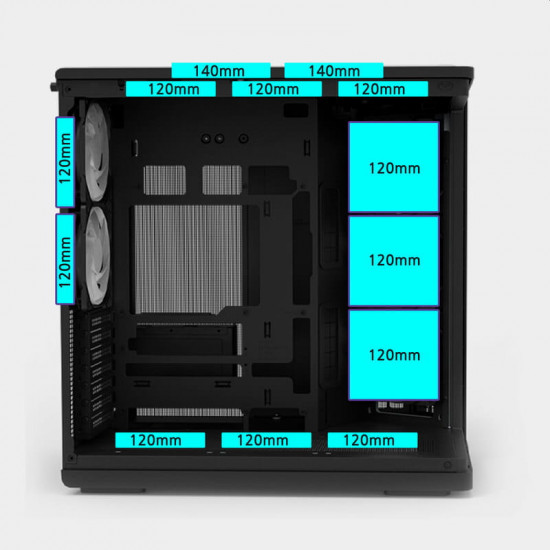 Корпус Zalman P60 Black