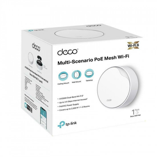 WiFi Mesh-система TP-Link Deco X50 PoE(1-pack)