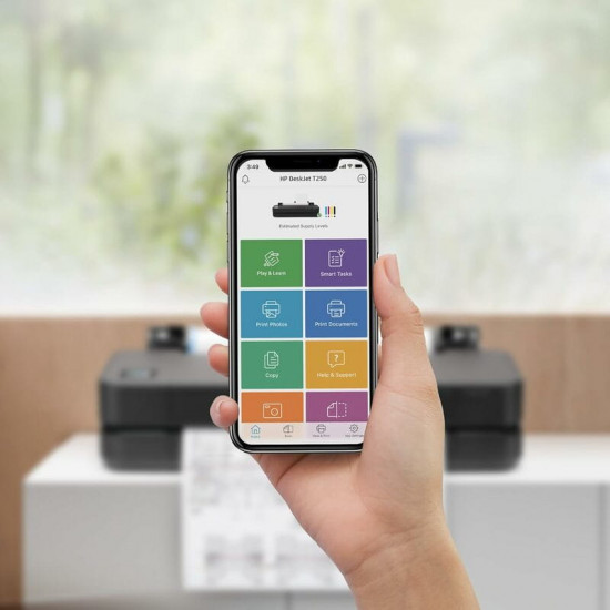 Плотер кол. HP DesignJet T630 з Wi-Fi (5HB11D)