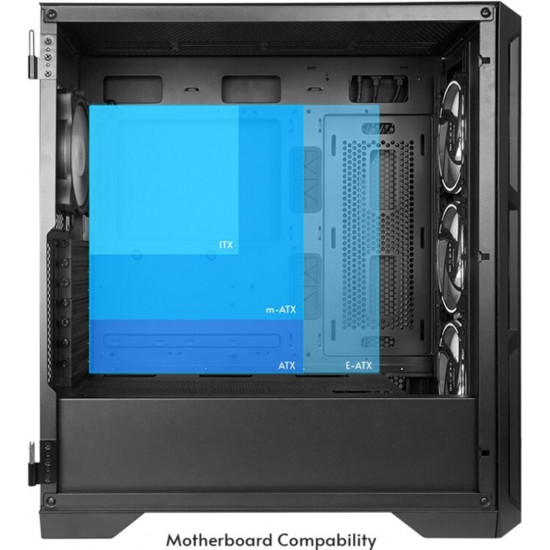 Корпус Chieftec Apex Lumo Black (GA-01B-L-OP) Без БЖ