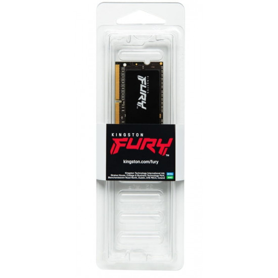 Модуль пам`ятi SO-DIMM DDR4 16GB/3200 Kingston Fury Impact (KF432S20IB/16)