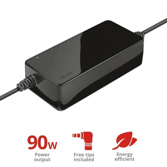 Блок живлення Trust Primo Universal Laptop 220V, 19V, 90W, 4.74А Black (22142)