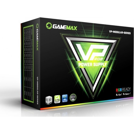 Блок живлення GameMax VP-600-M-RGB 600W