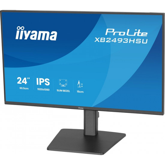 Монітор Iiyama 23.8" G-Master XB2493HSU-B1 IPS Black 120Hz