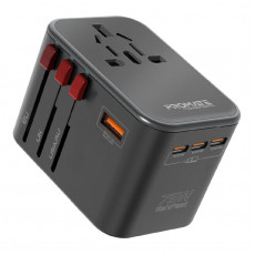 Зарядний пристрій Promate TripMate-GaN75 75W Black