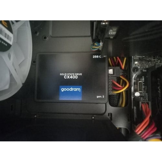 Накопичувач SSD  256GB Goodram CX400 Gen.2 2.5" SATAIII 3D TLC (SSDPR-CX400-256-G2)