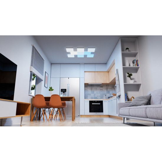 Світильник стельовий Nanoleaf Skylight Starter Kit, 3 шт., Apple HomeKit (NF083K02-3SL)