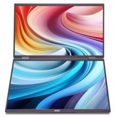 Монітор Acer 15.6" Dual Portable PD163Qbmiuux (UM.ZP3EE.008) IPS Black