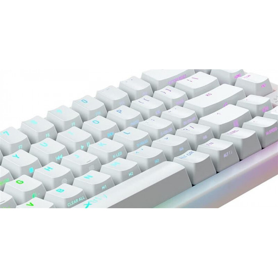 Клавіатура Xtrfy K5 RGB Kailh Red Hot-swap White (K5-RGB-CPT-TPWHITE-R-UKR)