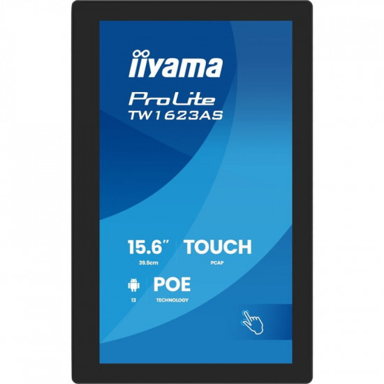 Монітор Iiyama 15.6" ProLite TW1623AS-B3P IPS Black